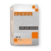 AEROC Клей для газобетонных блоков, (мешок 25 кг)