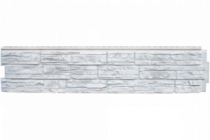 GRAND LINE Панель фасадная "Я-Фасад" Крымский сланец, 1535х345 мм, Серебро