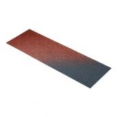 METROTILE Лист плоский 1370х455 мм, Красно-черный