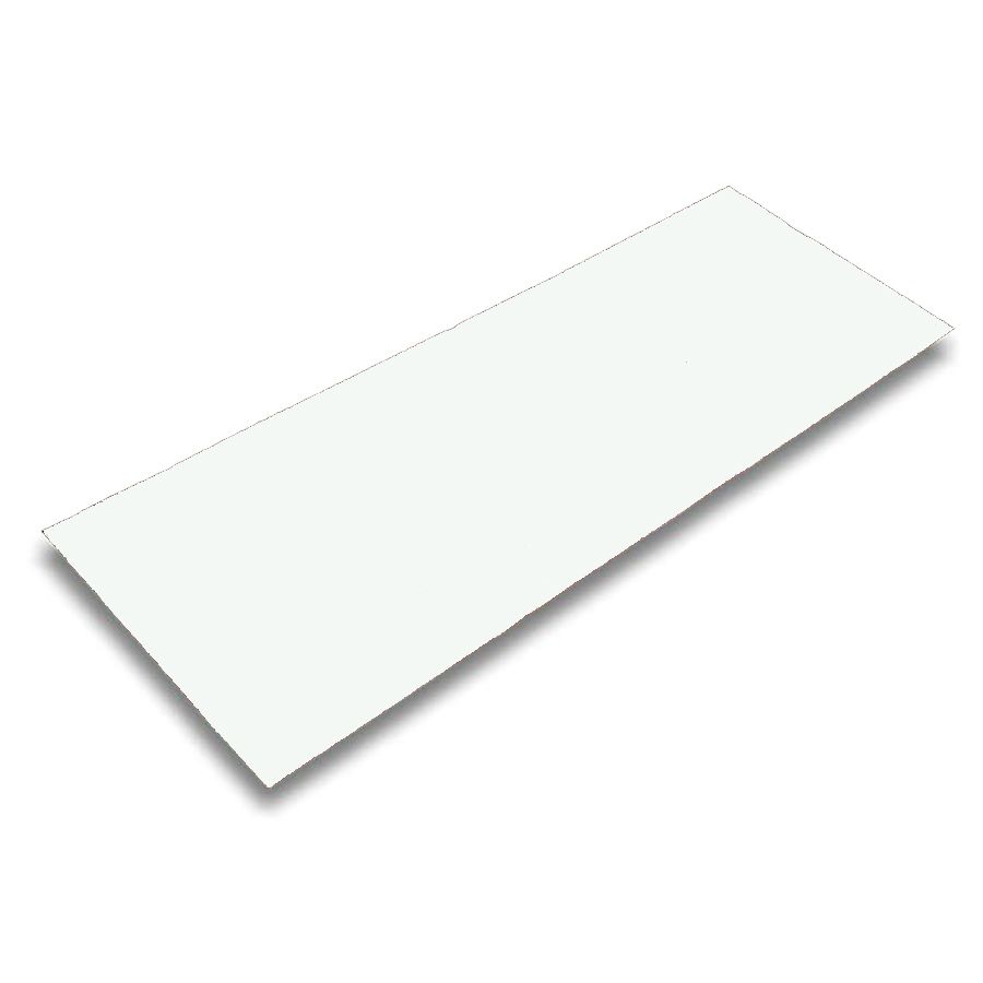 GRAND LINE Плоский лист, 1250х2000 мм, PE-foil, 0,5 мм, RAL 9003, GRAND LINE