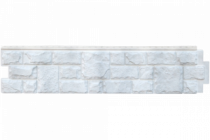 GRAND LINE Панель фасадная "Я-Фасад" Екатерининский камень, 1407х327 мм, Серебро