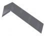 GRAND LINE Планка лобовая, 190х50х2000 мм, PE-foil, RAL 7004, GRAND LINE