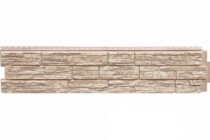 GRAND LINE Панель фасадная "Я-Фасад" Крымский сланец, 1535х345 мм, Жемчужный